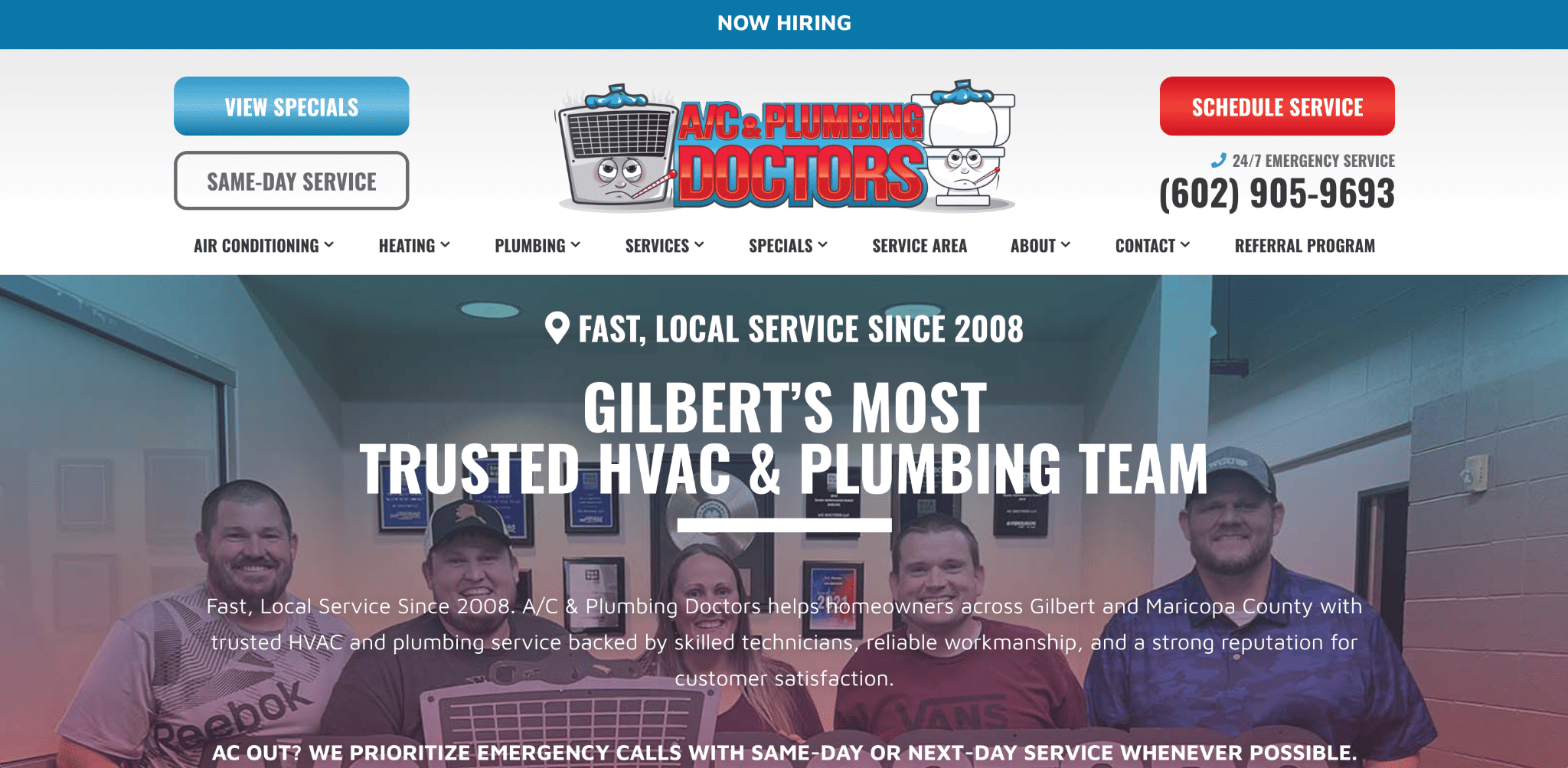 AC & Plumbing Doctors in Scottsdale, AZ