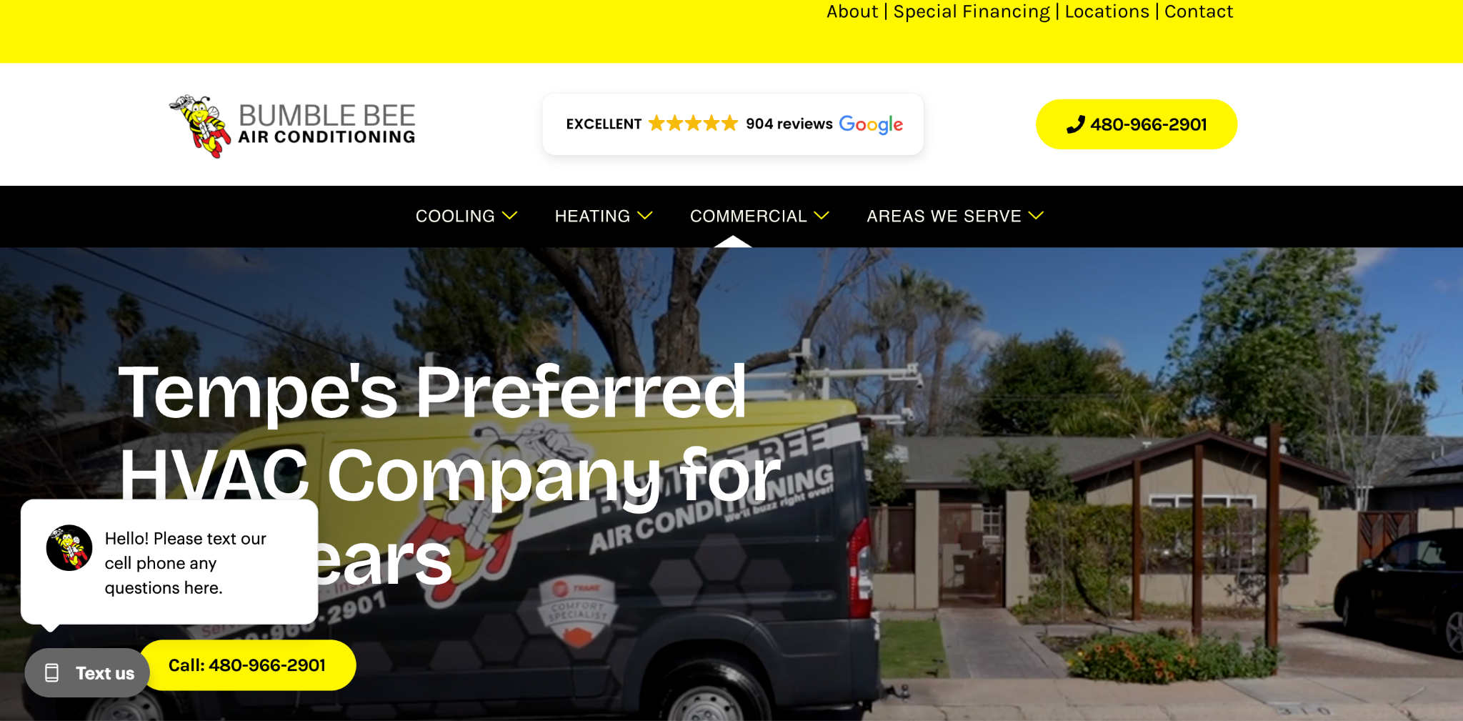 5. Bumble Bee Air Conditioning