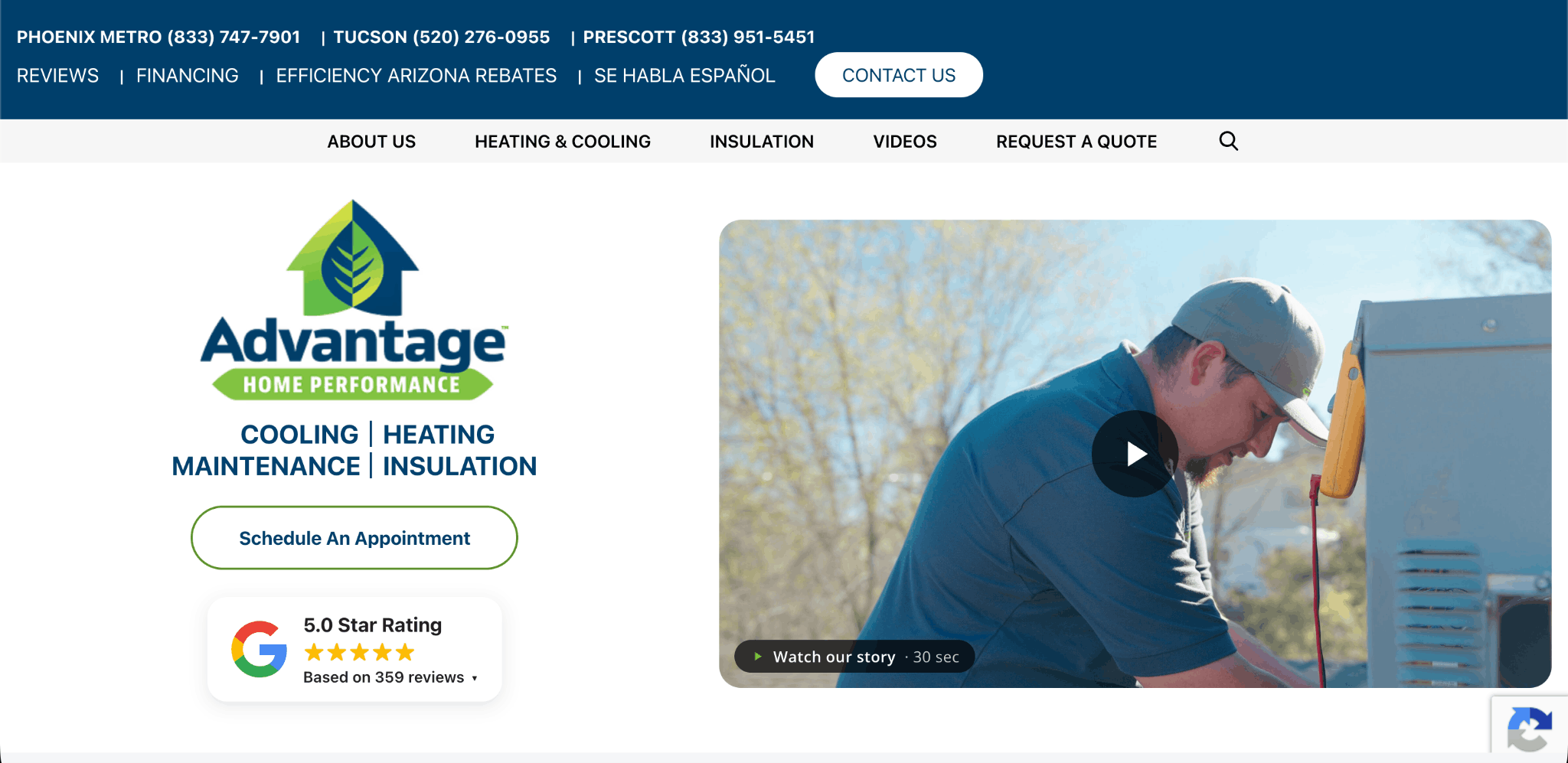 Advantage Home Performance in Mesa, AZ