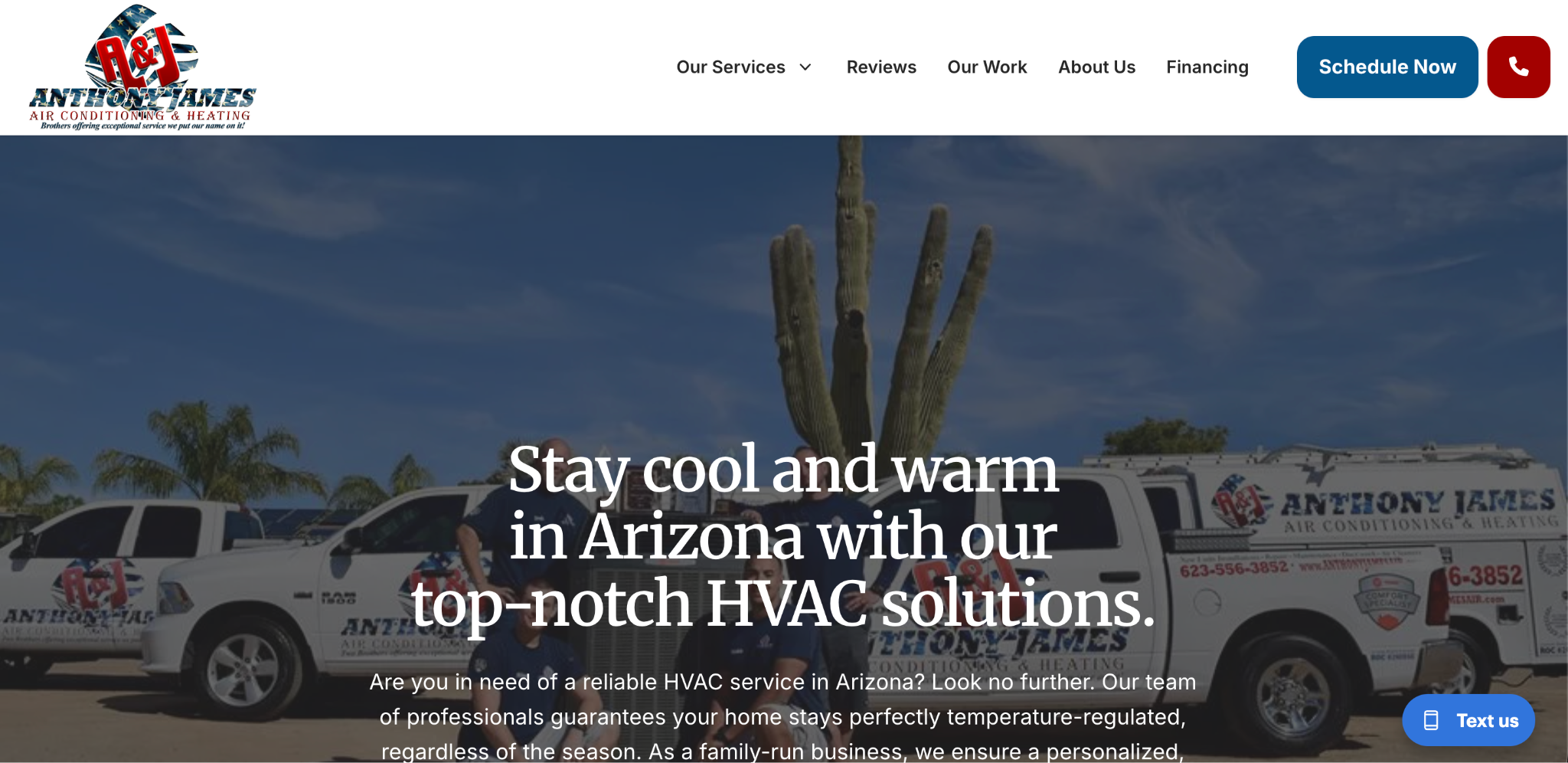 Anthony James Air Conditioning & Heating in Glendale, AZ