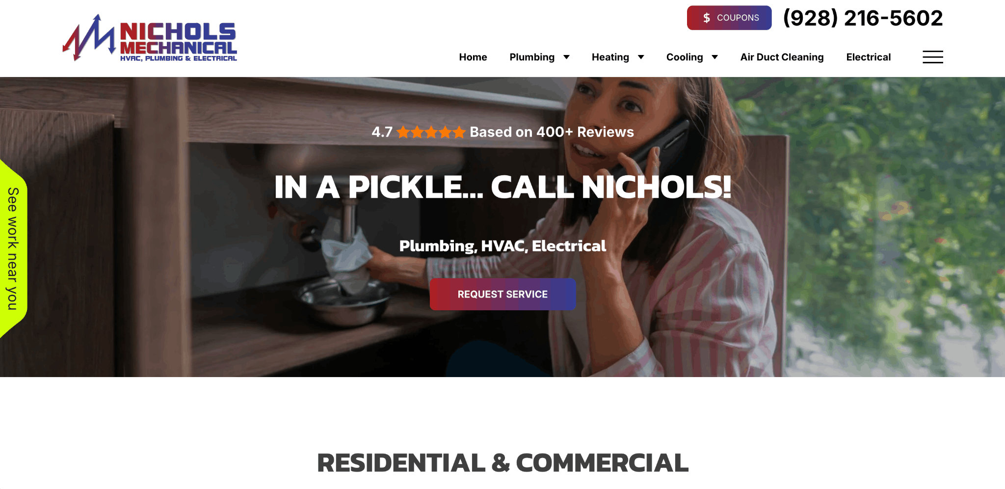 Nichols Plumbing, Electrical & HVAC in Mesa, AZ