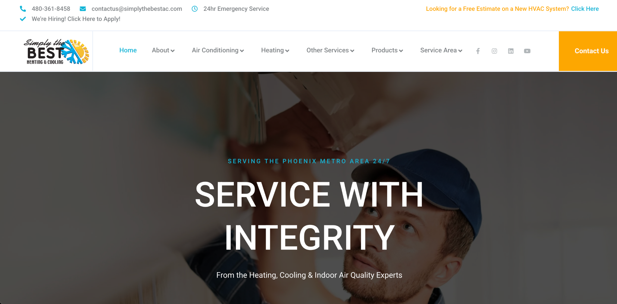 6. Simply the Best Heating and Cooling